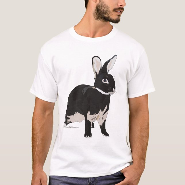 Tan/Sliver Martin Rex Rabbit T-Shirt (Front)