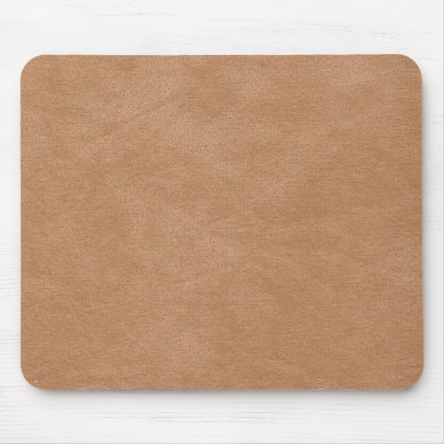 Tan Suede Background II Mouse Pad (Front)