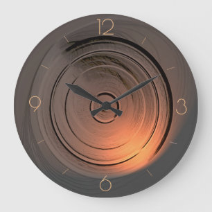 Tan with atmospheric effects > Artistic Clocks