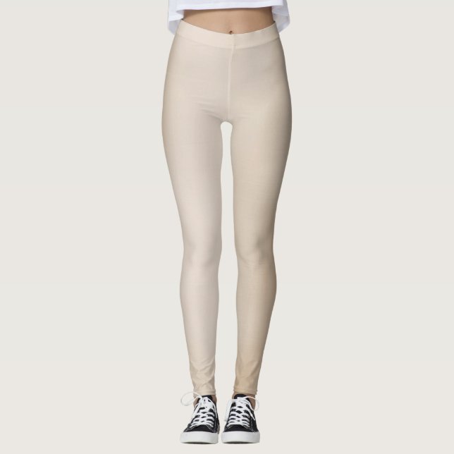 Tan Women's Leggings (Front)