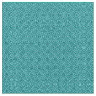 Tanager Turquoise and Teal Blue Repeat Pattern Fabric