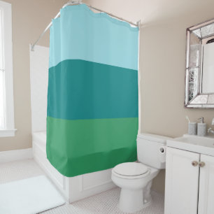Tanager Turquoise, Teal Blue and Kelly Green Horiz