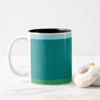 Tanager Turquoise, Teal Blue and Kelly Green Horiz