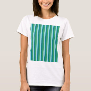 Tanager Turquoise, Teal Blue and Kelly Green Repea T-Shirt