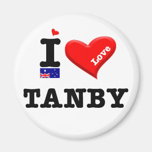 TANBY - I Love Magnet