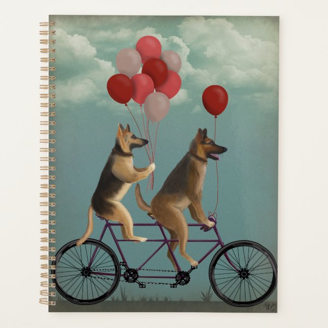 Tandem berger allemand (Devant)