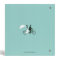 Tandem Bicycle Aqua Wedding Planner Binder