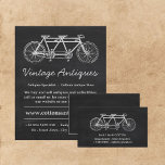 Tandem Bicycle & Chalkboard, Antique Dealer, Store Flyer<br><div class="desc">Tandem Bicycle & Chalkboard,  Antique Dealer/Store Advertising Flyers By The Business Card Store.</div>