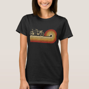 Tandem Bicycle Vintage Cyclist Two Person Bike Bik T-Shirt