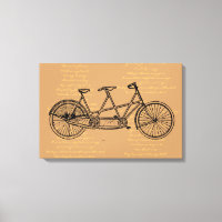 Tandem Bicycle With Lyrics To "Daisy Bell"