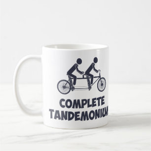 Tandem Bike Complete Tandemonium Coffee Mug