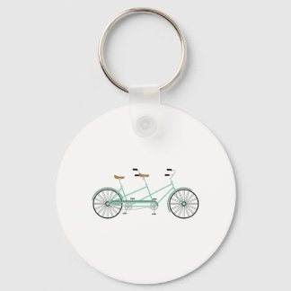 Tandem Bike Keychain