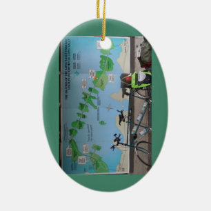 Tandem Bike Ornament