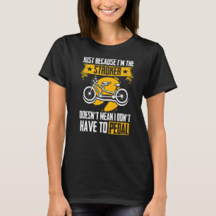 Tandem Bike Outdoor Cycling Bicycle Biker Biking T-Shirt