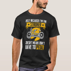 Tandem Bike Outdoor Cycling Bicycle Biker Biking T-Shirt