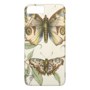 Tandem Butterflies Over Green Leaves iPhone 8 Plus/7 Plus Case