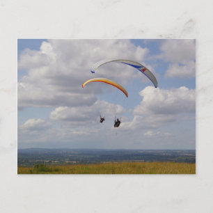 Tandem Gliding Postcard