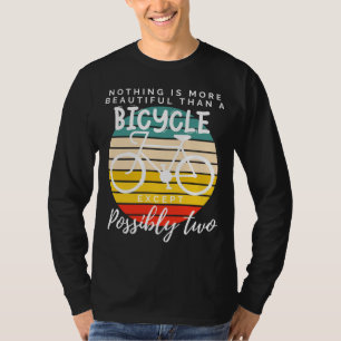 Tandem Joyride: Twice the Fun Bicycle Humour Tee! T-Shirt