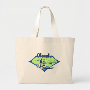 Tandem Surfing Hawaiian Beach Bags & Totes