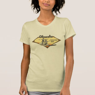 Tandem Surfing Hawaiian Gals T-shirts