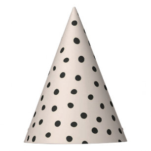 Tandoor Black Dots Party Hat