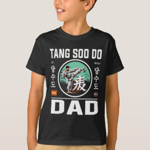 Tang Soo Do Karate Dad For Martial Arts And Father T-Shirt