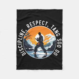 Tang Soo Do Korean Karate Martial Arts Martial Art Fleece Blanket