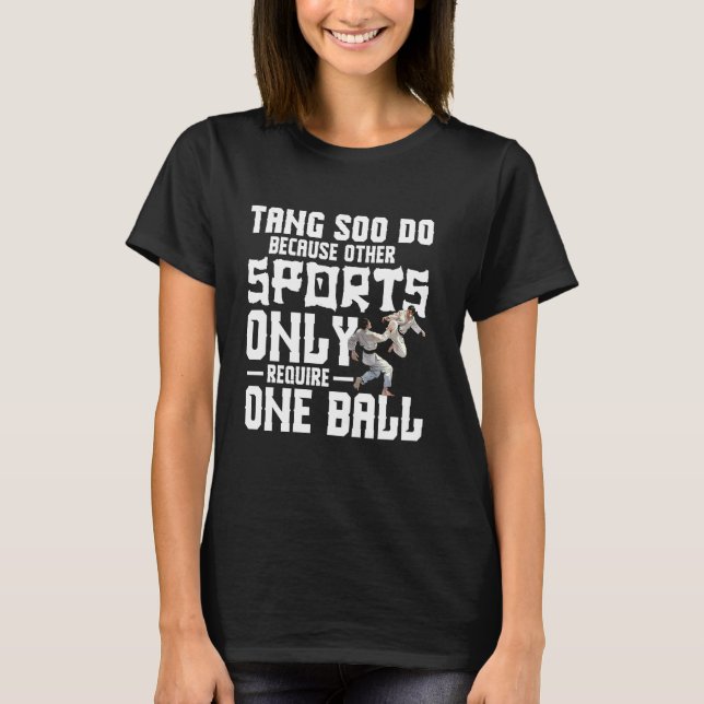 Tang Soo Do Ramen Korean Martial Arts Belt Traditi T-Shirt (Front)