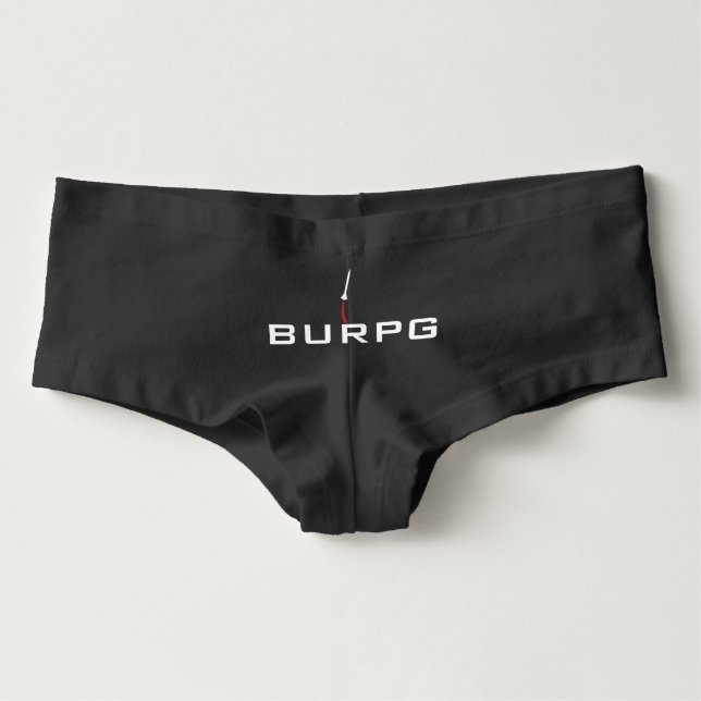 Tanga Boyshorts des femmes de BURPG (Devant)