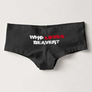 Tanga Qui aime le castor ? - Shorts de butin