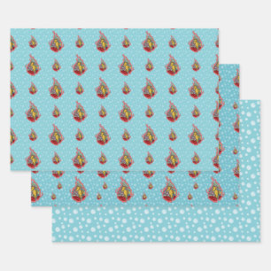 Tanga the Seahorse Wrapping Paper Set