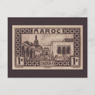 Tanger, Maroc - Carte postale