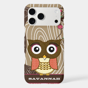 Tangerine Chouette Bois Grain Tree Zig Zag Choisir