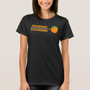 Tangerine Math Pun T T-Shirt