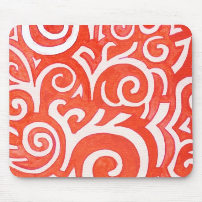 Tangerine Mousepad (Front)