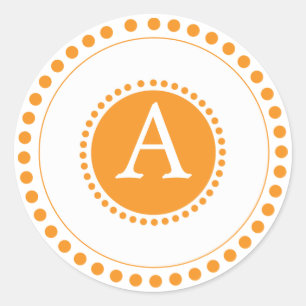 Tangerine - Personalized Envelope seals