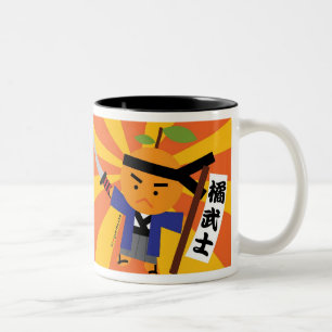 Tangerine Samurai Mug