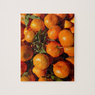 Tangerines photo puzzle