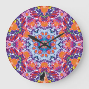 Tangiers Kaleidoscope Large Clock
