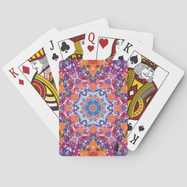 Tangiers Kaleidoscope Playing Cards (Back)