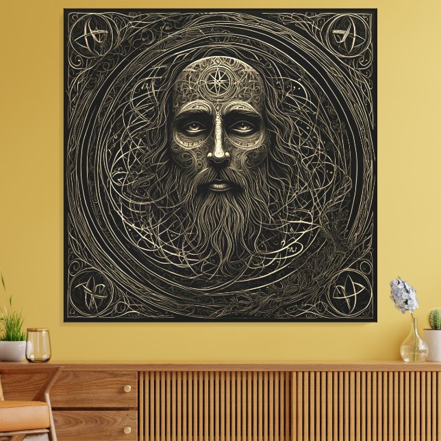 Tangle Canvas Print (Insitu(LivingRoom))