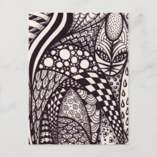 Tangle Cat postcard