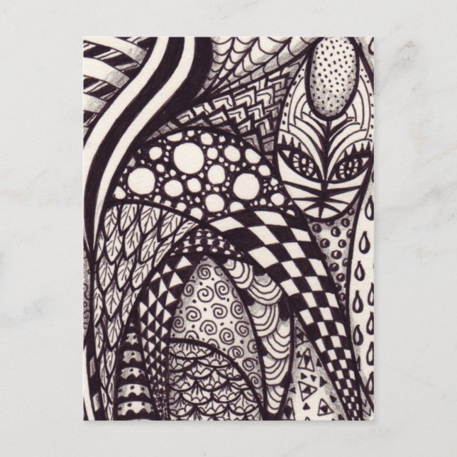 Tangle Cat postcard (Front)