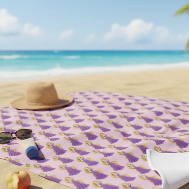 Tangled Beach Towel (Creator Uploaded)