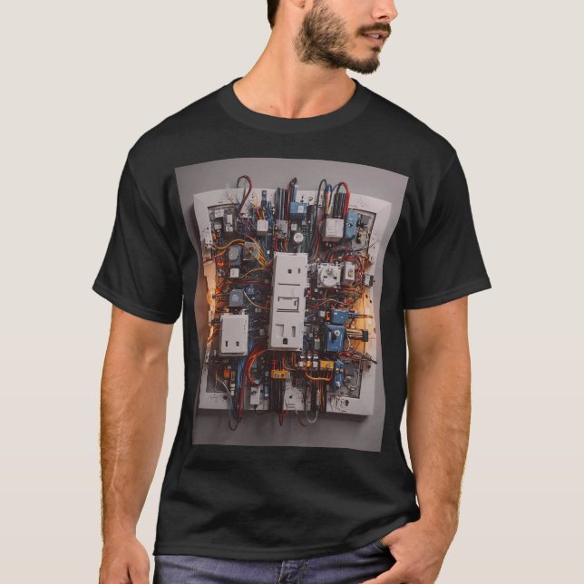 Tangled Currents of Innovation T-Shirt (Front)