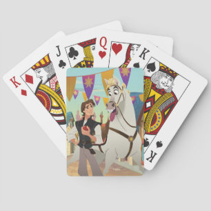 Tangled   Eugene & Maximus Playing Cards