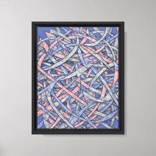 Tangled Harmony Canvas Print