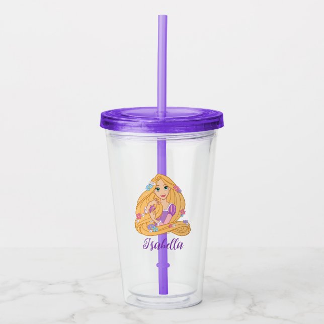 Tangled in Bloom Acrylic Tumbler (Front)