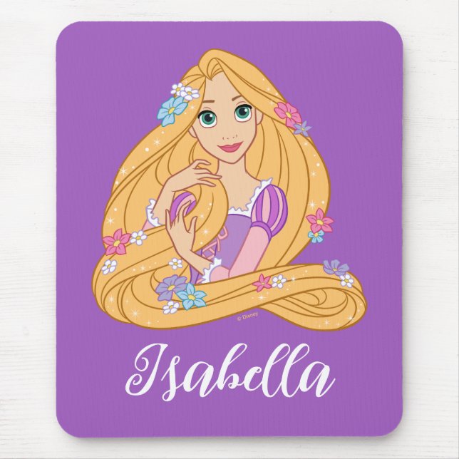 Tangled in Bloom Mouse Pad (Front)