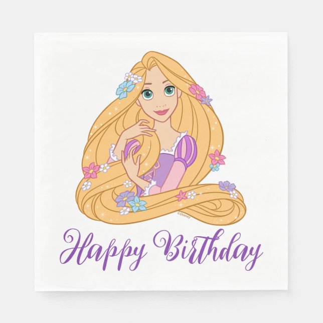 Tangled in Bloom Napkin (Front)